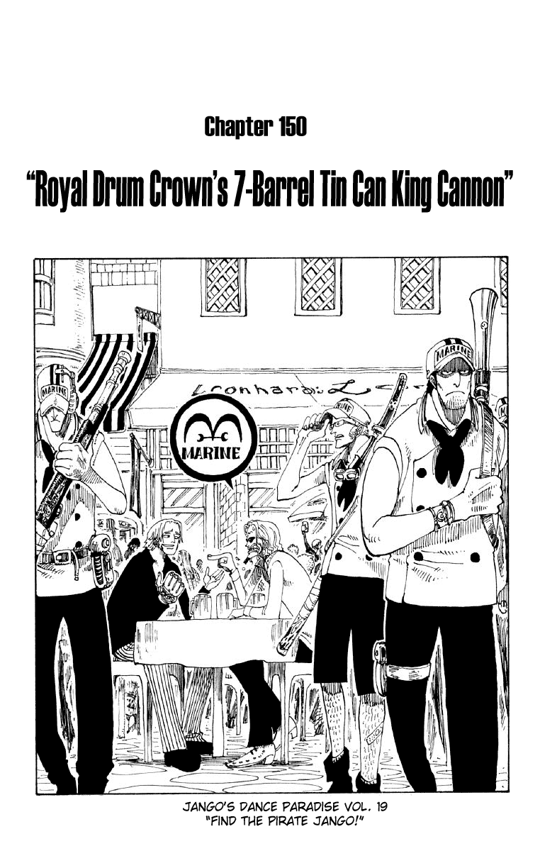 One Piece, Chapter 150 image 01